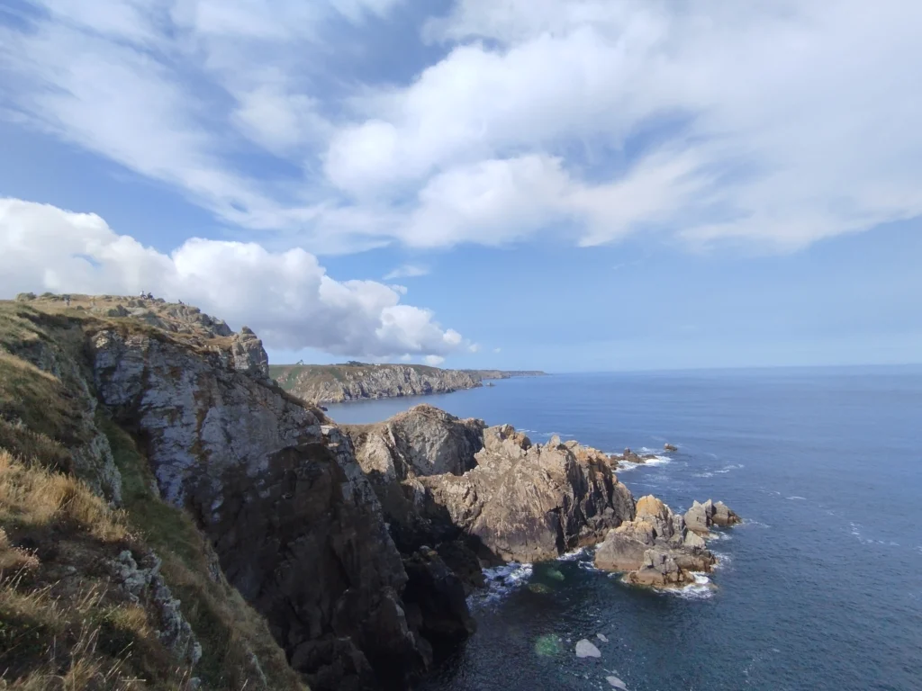 photo des falaises du cap sizun

